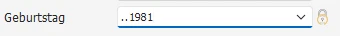 cobra Support Recherche Geburtstagsfeld Beispiel Jahr